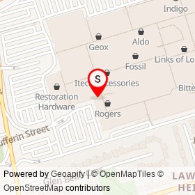 Best Buy Mobile on Dufferin Street, Toronto Ontario - location map