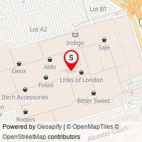 IWC on Dufferin Street, Toronto Ontario - location map