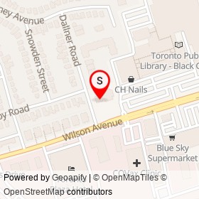 7-Eleven on Dallner Road, Toronto Ontario - location map