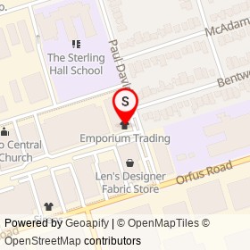 Emporium Trading on Paul David Street, Toronto Ontario - location map