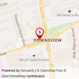CIBC on Wilson Avenue, Toronto Ontario - location map