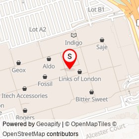 A&W on Dufferin Street, Toronto Ontario - location map
