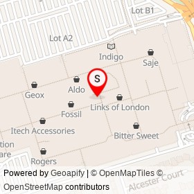 Babaton on Dufferin Street, Toronto Ontario - location map