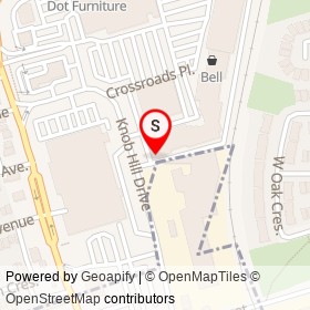 Groomingdale's Pet Grooming on Knob Hill Drive, Toronto Ontario - location map