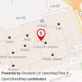 Manchu Wok on Dufferin Street, Toronto Ontario - location map