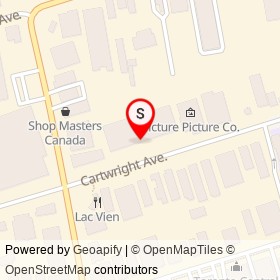 East West Futons on Cartwright Avenue, Toronto Ontario - location map