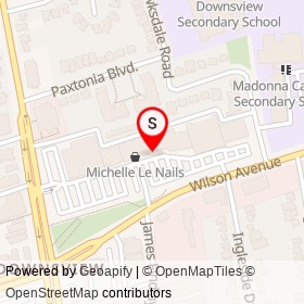 I Optical on Wilson Avenue, Toronto Ontario - location map