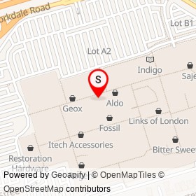 Kids Foot Locker on Dufferin Street, Toronto Ontario - location map