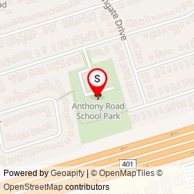 No Name Provided on Whitley Avenue, Toronto Ontario - location map