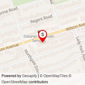 La Pupasa Loka on Wilson Avenue, Toronto Ontario - location map