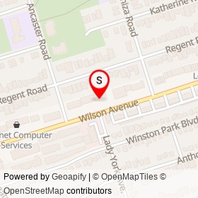 Lovely Pao on Wilson Avenue, Toronto Ontario - location map
