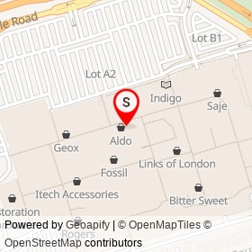Bath & Body Works on Dufferin Street, Toronto Ontario - location map