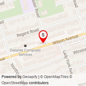 Diamond Dentist on Wilson Avenue, Toronto Ontario - location map