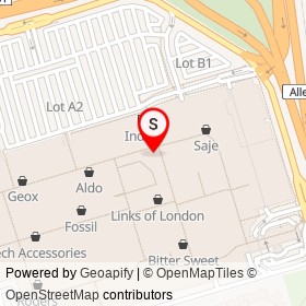Guess on Dufferin Street, Toronto Ontario - location map