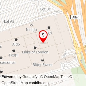 Zara on Dufferin Street, Toronto Ontario - location map