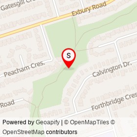 York Centre on , Toronto Ontario - location map
