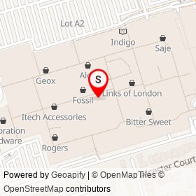 No Name Provided on Dufferin Street, Toronto Ontario - location map