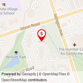 No Name Provided on Dixon Road, Toronto Ontario - location map