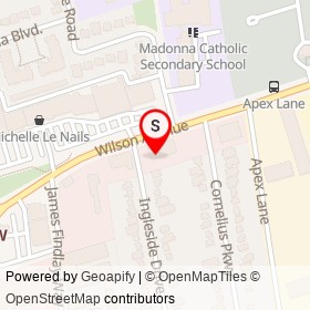 West End Midwives on ,   - location map