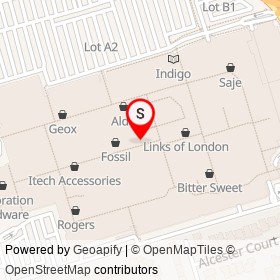 Second Cup on Dufferin Street, Toronto Ontario - location map