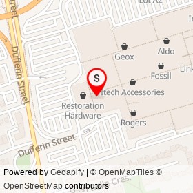 iQ Food on Dufferin Street, Toronto Ontario - location map