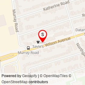 Sabor Tolimense on Wilson Avenue, Toronto Ontario - location map