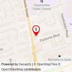 Downsview Veterinary Hospital on Keele Street, Toronto Ontario - location map