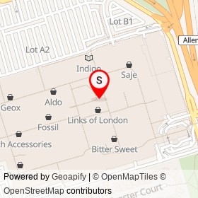 Big Smoke Burger on Dufferin Street, Toronto Ontario - location map