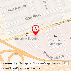Dynamic Transmissions on Wilson Avenue, Toronto Ontario - location map