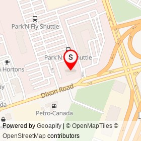 No Name Provided on Dixon Road, Toronto Ontario - location map