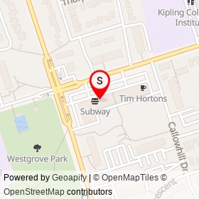 Family & Cosmetic Dentistry on The Westway, Toronto Ontario - location map