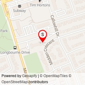 No Name Provided on Midden Crescent, Toronto Ontario - location map