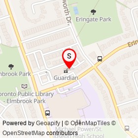 BMO on Ramage Lane, Toronto Ontario - location map