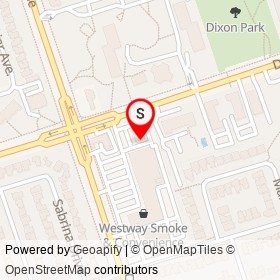 Maytag (Coin Laundry) on Dixon Road, Toronto Ontario - location map