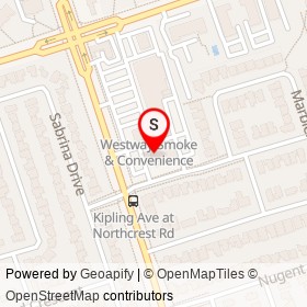 Westway Medical Clinic on Northcrest Road, Toronto Ontario - location map