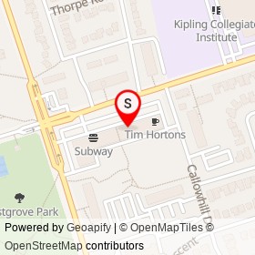 Mums Butcher Shop on The Westway, Toronto Ontario - location map