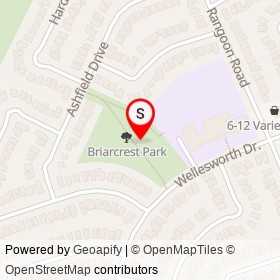 No Name Provided on Gentian Drive, Toronto Ontario - location map