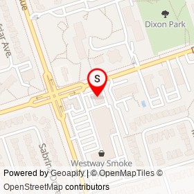 CashMoney on Dixon Road, Toronto Ontario - location map