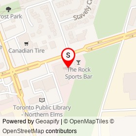MSD Motors on Rexdale Boulevard, Toronto Ontario - location map