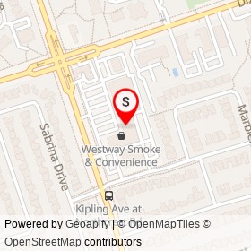 Shoppers Drug Mart on Kipling Avenue, Toronto Ontario - location map