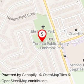 No Name Provided on Elmbrook Crescent, Toronto Ontario - location map
