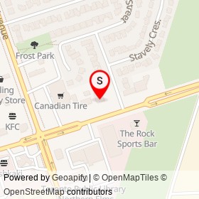 Speedy Auto Service on Rexdale Boulevard, Toronto Ontario - location map