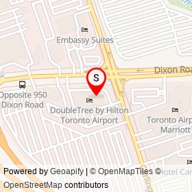 Turtle Jack's Muskoka Grill on Dixon Road, Toronto Ontario - location map