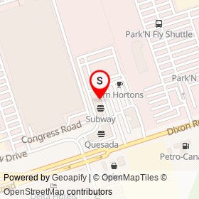 Swiss Chalet on Discovery Road, Toronto Ontario - location map