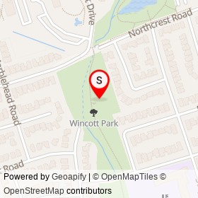 No Name Provided on Wincott Drive, Toronto Ontario - location map