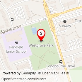 Westgrove Park on , Toronto Ontario - location map
