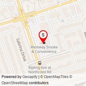 Gourmet Express on Kipling Avenue, Toronto Ontario - location map