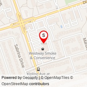 Uni Cash on Kipling Avenue, Toronto Ontario - location map