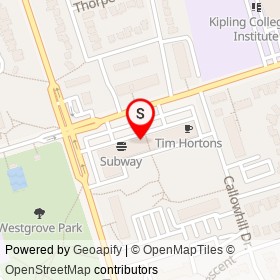 Westway Eyecare on The Westway, Toronto Ontario - location map