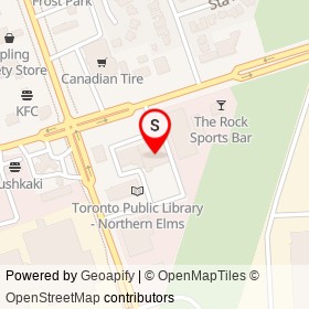Shoppers Drug Mart on Rexdale Boulevard, Toronto Ontario - location map